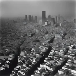 a city by Kishin Shinoyama