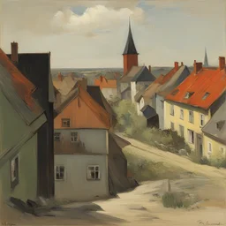 a city by Kitty Lange Kielland