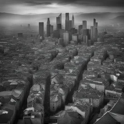 a city by Klaus Burgle