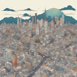 a city by Kousuke Kurose