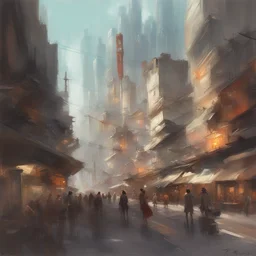 a city by Krenz Cushart