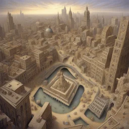 a city by Kurt Wenner
