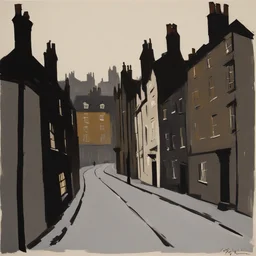a city by Kyffin Williams