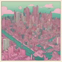 a city by Lady Pink