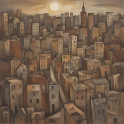 a city by Lasar Segall