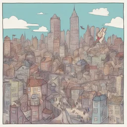 a city by Lauren Faust