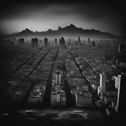 a city by Laurent Baheux