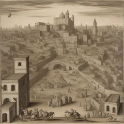 a city by Lavinia Fontana