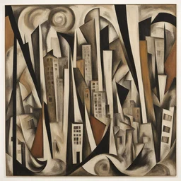 a city by Lee Krasner