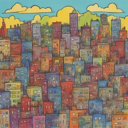 a city by Lee Quinones