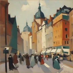 a city by Leo Putz