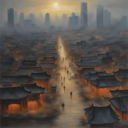 a city by Li Shuxing