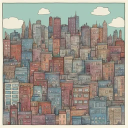 a city by Liza Donnelly