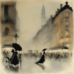 a city by Louis Icart