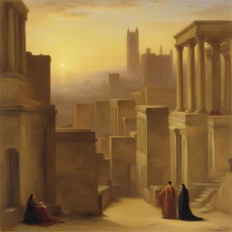 a city by Louis Janmot