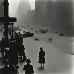 a city by Louis Stettner