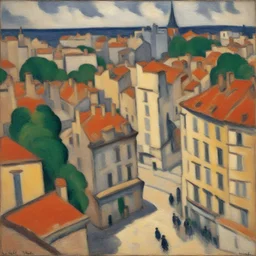 a city by Louis Valtat