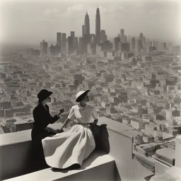 a city by Louise Dahl-Wolfe