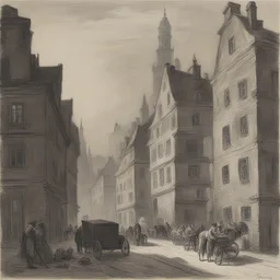 a city by Ludwig Fahrenkrog