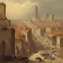 a city by Luis Ricardo Falero
