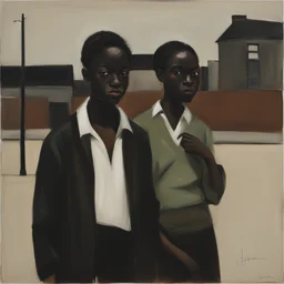 a city by Lynette Yiadom-Boakye