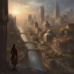 a city by Magali Villeneuve