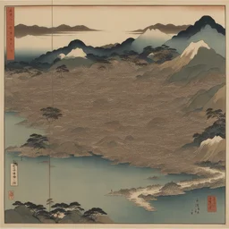 a city by Makuzu Kōzan