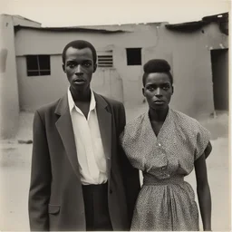 a city by Malick Sidibé