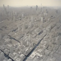 a city by Mamoru Oshii