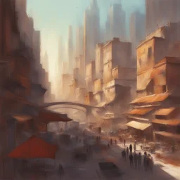 a city by Marc Brunet