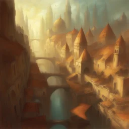 a city by Marc Simonetti
