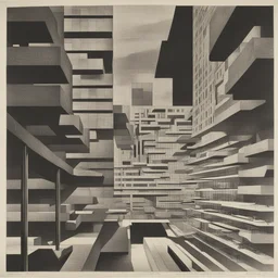 a city by Marcel Breuer