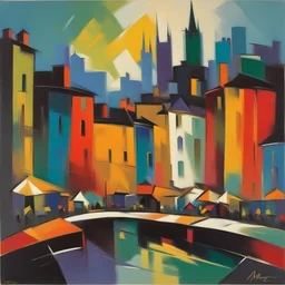 a city by Marcel Mouly