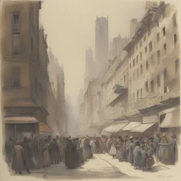 a city by Margaret Mee
