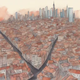 a city by Margaux Valonia