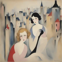 a city by Marie Laurencin