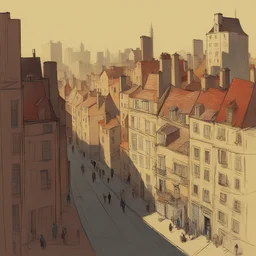 a city by Marius Borgeaud
