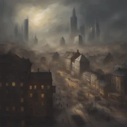 a city by Mariusz Lewandowski