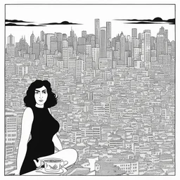 a city by Marjane Satrapi