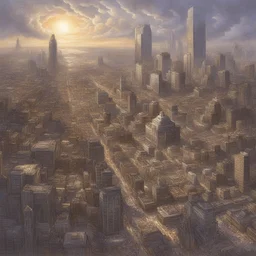 a city by Mark Brooks