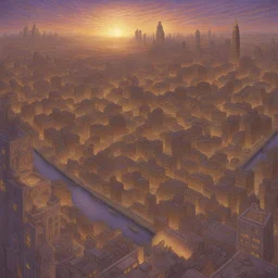 a city by Mark Henson