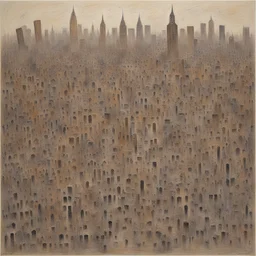 a city by Mark Tobey