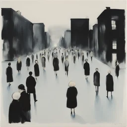 a city by Marlene Dumas