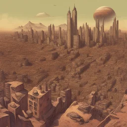a city by Mars Ravelo