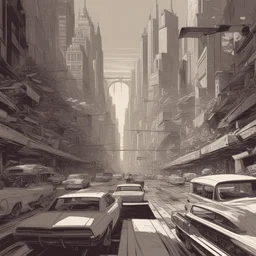 a city by Martin Ansin