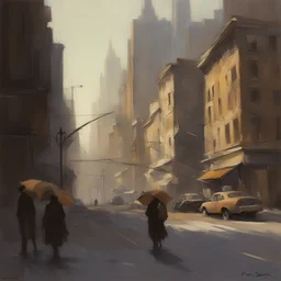 a city by Martin Deschambault