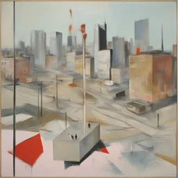 a city by Martin Kippenberger