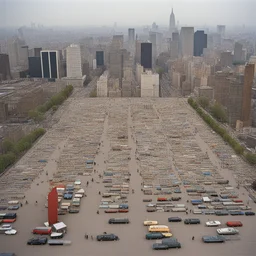 a city by Martin Parr