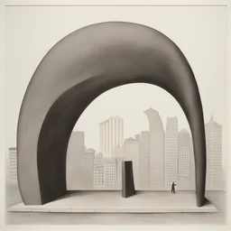 a city by Martin Puryear