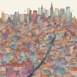 a city by Martina Hoffman